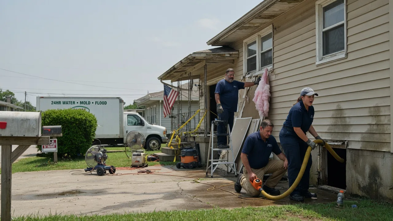 Water Damage Repair in Warm Springs, VA near me